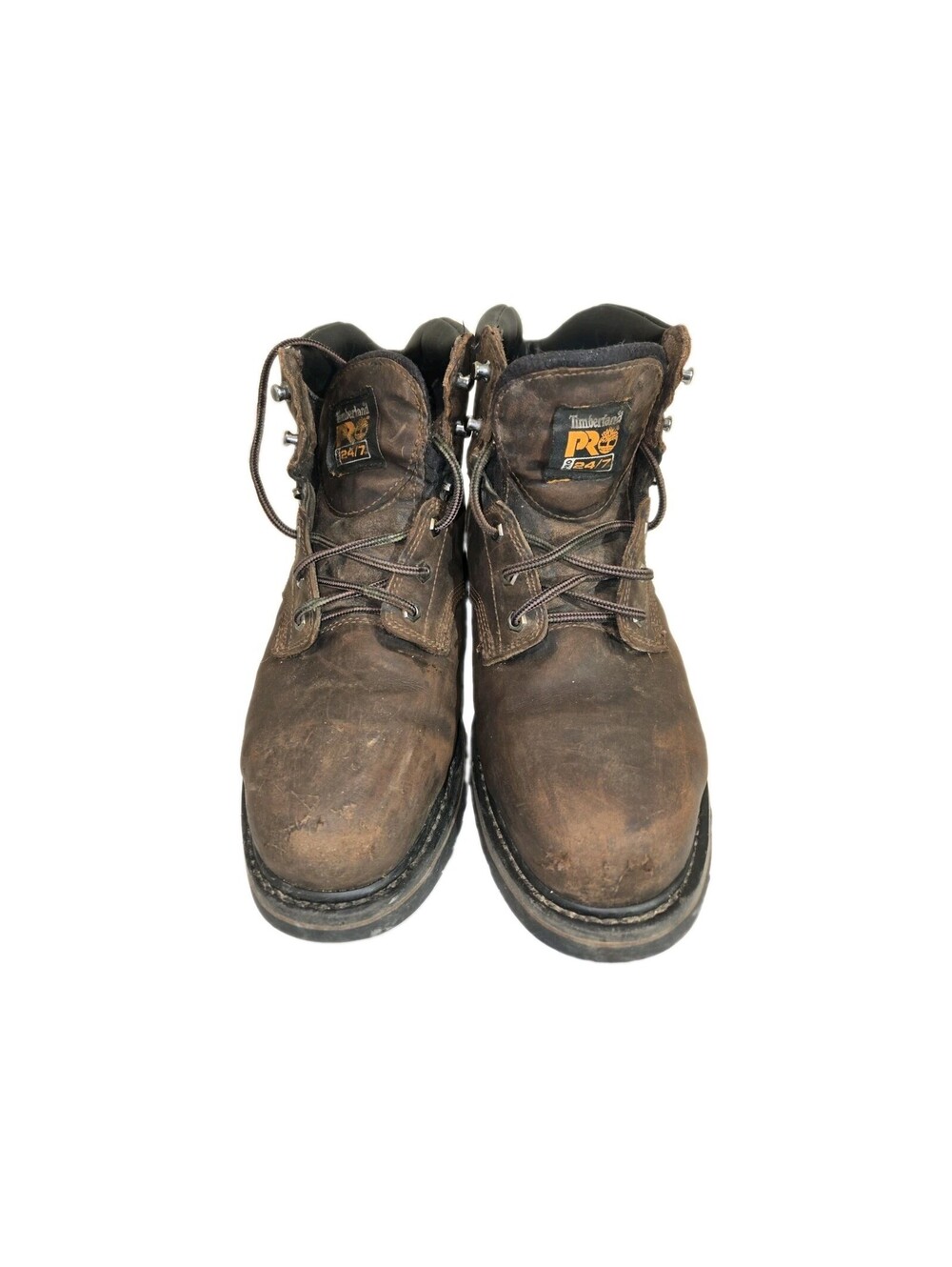 Timberland Pro 33034 6" Pit Boss Steel Toe Work Boots Men's Size 10.5